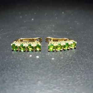 Lime Green Tsavorite Garnets F10